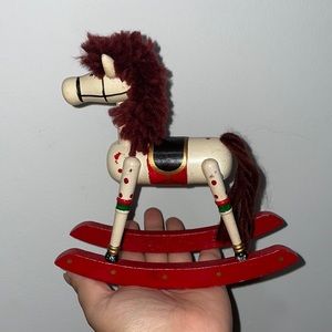 🐴 Vintage Rocking Horse Toy
